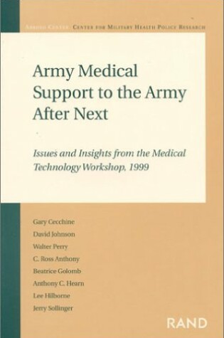 Cover of Army Medical Support to the Army After Next