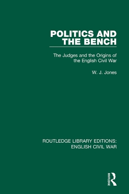 Book cover for Politics and the Bench
