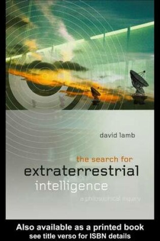 Cover of The Search for Extra Terrestrial Intelligence
