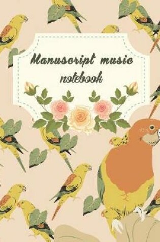 Cover of Manuscript music notebook