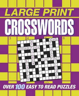 Book cover for Classic Large Print Crosswords