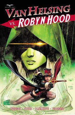 Book cover for Van Helsing vs Robyn Hood