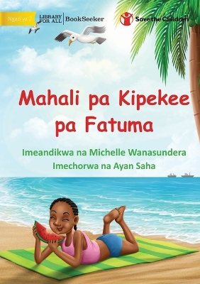 Book cover for Mia's Special Place - Mahali pa Kipekee pa Fatuma