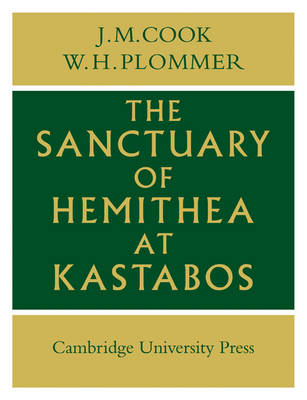 Book cover for Sanctuary of Hemithea at Kastabos