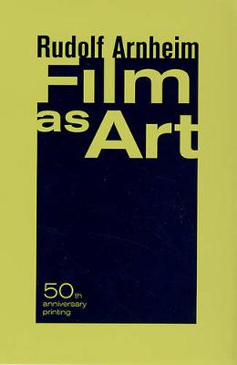 Book cover for Film as Art, 50th Anniversary Printing