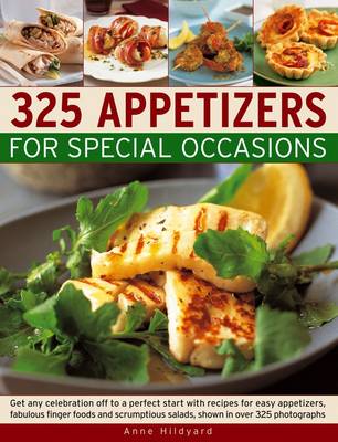 Book cover for 325 Appetizers for Special Ossasions