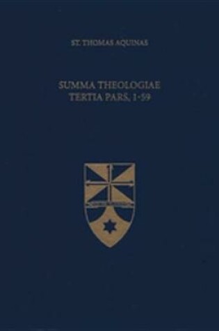 Cover of Summa Theologiae Tertia Pars, 1-59
