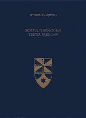 Cover of Summa Theologiae Tertia Pars, 1-59