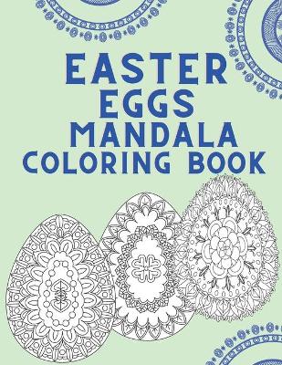 Book cover for Easter Mandala Coloring Book