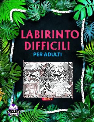 Book cover for Libri labirinto difficili per adulti Libro 2