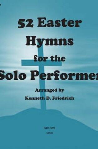 Cover of 52 Easter Hymns for the Solo Performer-cello version