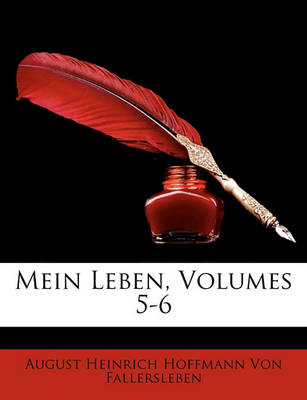 Book cover for Mein Leben. Aufzeichnungen Und Erinnerungen.