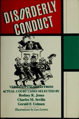 Book cover for DISORDERLY CONDUCT CL