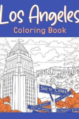 Cover of Los Angeles Coloring Book