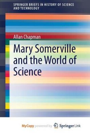 Cover of Mary Somerville and the World of Science