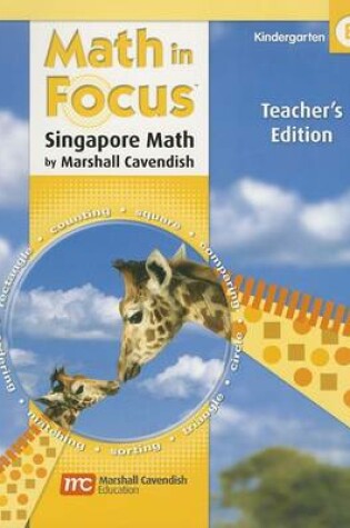 Cover of Singapore Math, Kindergarten B