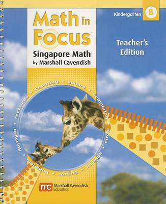 Cover of Singapore Math, Kindergarten B