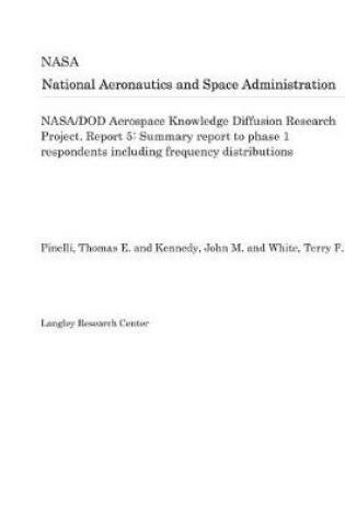 Cover of Nasa/Dod Aerospace Knowledge Diffusion Research Project. Report 5