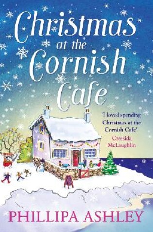 Cover of Christmas at the Cornish Café