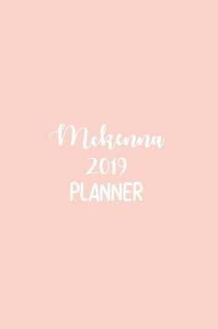 Cover of McKenna 2019 Planner