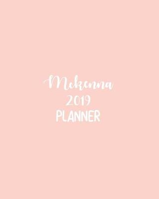 Book cover for McKenna 2019 Planner