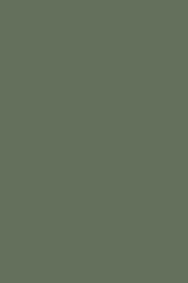 Book cover for Journal Deep Lichen Green Color Simple Plain Deep Lichen Green