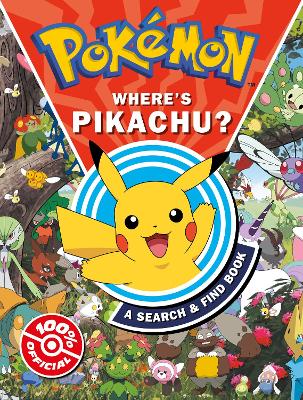 Book cover for Pokémon Where’s Pikachu? A search & find book