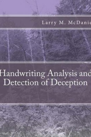Cover of Handwriting Analysis and Detection of Deception