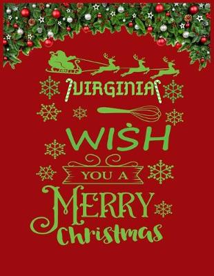 Book cover for VIRGINIA wish you a merry christmas