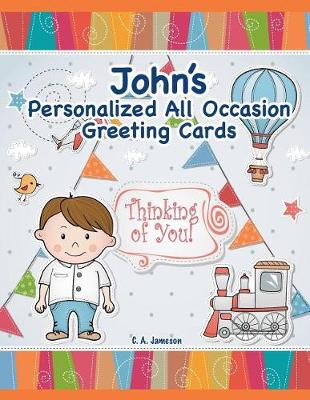 Book cover for John's Personalized All Occasion Greeting Cards