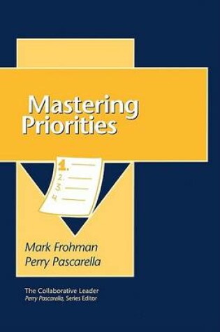 Cover of Mastering Priorities