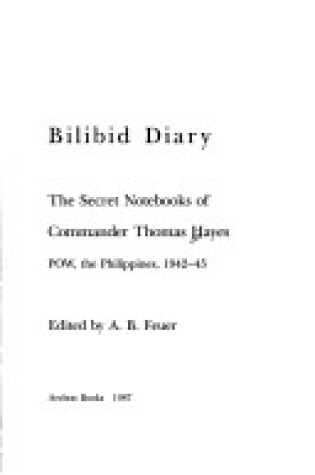 Cover of Bilibid Diary