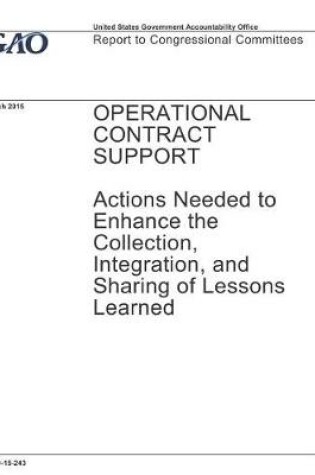 Cover of Operational Contract Support