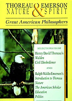 Book cover for Thoreau and Emerson: Nature and Spirit