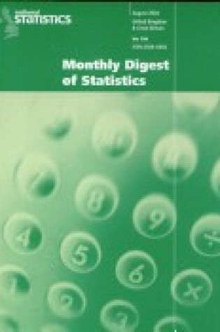 Cover of Monthly Digest of Statistics No. 704 August 2004