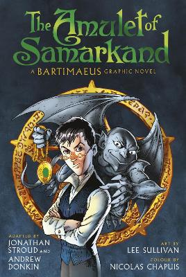 Book cover for The Amulet of Samarkand Graphic Novel
