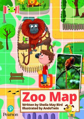 Book cover for Bug Club Reading Corner: Age 5-7: Zoo Map