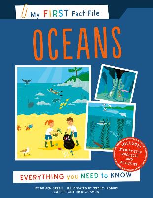 Book cover for My First Fact File Oceans
