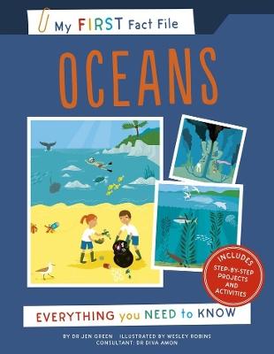 Book cover for My First Fact File Oceans