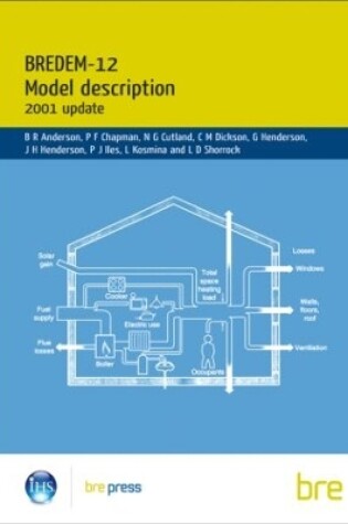 Cover of BREDEM-12 Model Description: 2001 update