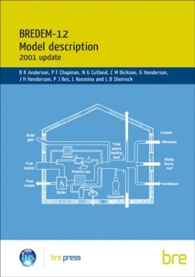 Book cover for BREDEM-12 Model Description: 2001 update