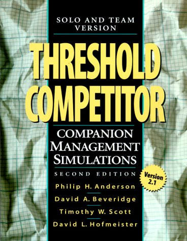 Book cover for Threshold Competitor