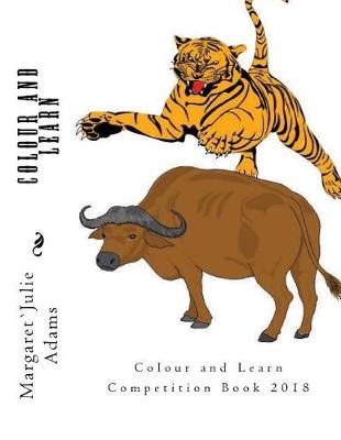 Book cover for 2018 Colour and Learn