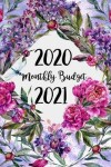 Book cover for Monthly Budget 2020-2021