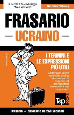 Book cover for Frasario Italiano-Ucraino e mini dizionario da 250 vocaboli