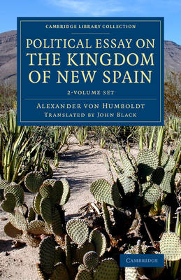Book cover for Political Essay on the Kingdom of New Spain 2 Volume Set