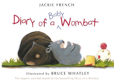 Book cover for Diary of a Baby Wombat