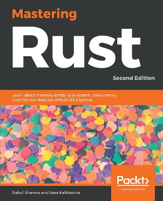 Book cover for Mastering Rust