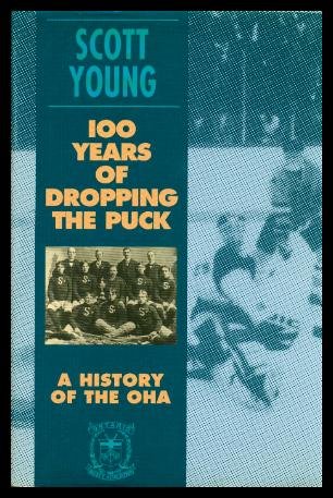 Book cover for 100 Years of Dropping the Puck