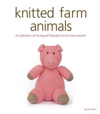 Book cover for Knitted Farm Animals